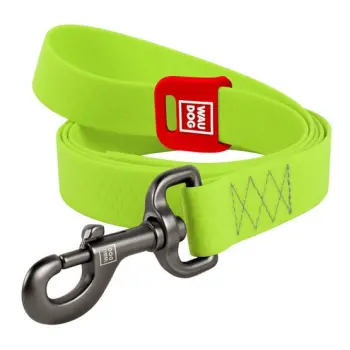 Collar Waterproof Smycz wodoodporna L-XXL 25mm/183cm jasnozielona