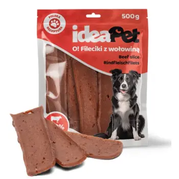 IdeaPet Fileciki z wołowiną 500g