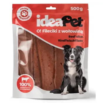 IdeaPet Fileciki z wołowiną 500g