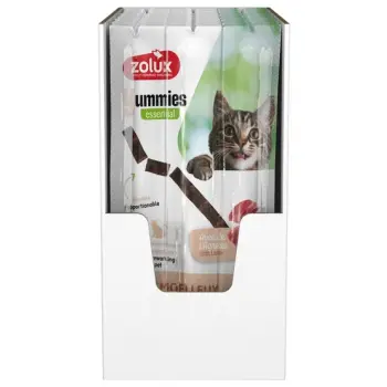 Zolux Yummies Miękki przysmak dla kota - Pałeczki Jagnięcina & Ryż 3x5g