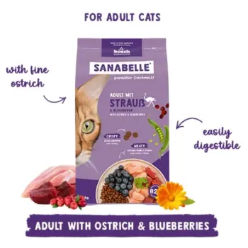 Sanabelle Adult Strauss - ze strusiem 400g