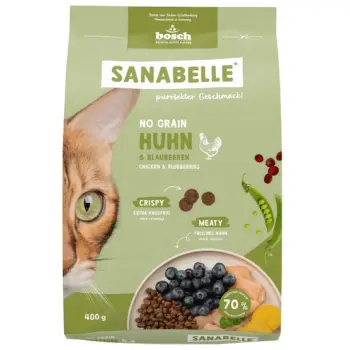 Sanabelle Adult No Grain Huhn - bezzbożowa z kurczakiem 400g