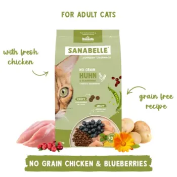 Sanabelle Adult No Grain Huhn - bezzbożowa z kurczakiem 400g