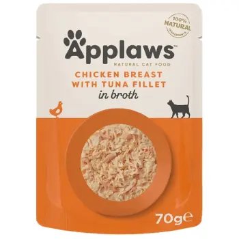 Applaws saszetka dla kota Kurczak z Tuńczykiem w rosole 70g