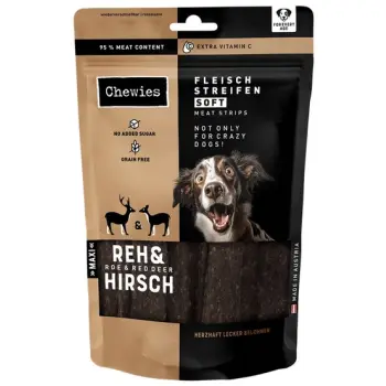 Chewies Meat Strips Soft Maxi Sarna & Jeleń 150g