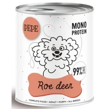 Paka Zwierzaka PEPE Roe Deer (sarna) puszka 800g