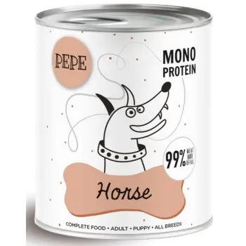 Paka Zwierzaka PEPE Horse (koń) puszka 800g