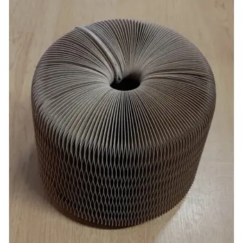 Zolux Chatouille Drapka tekturowa składana podwójna z piłkami i kocimiętką