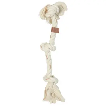 Zolux Zabawka dla psa gryzak węzły sznur Leather Touch 44cm