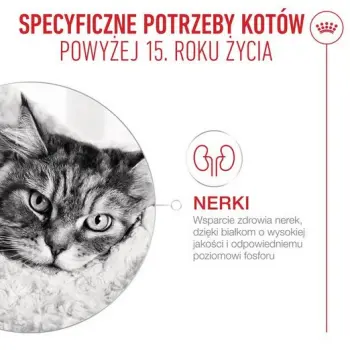 Royal Canin Ageing +15 karma sucha dla kotów dojrzałych 400g