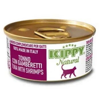 Kippy Natural Tuna & Shrimps - tuńczyk i krewetki puszka 70g