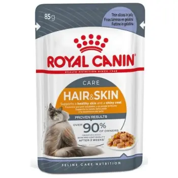 Royal Canin Intense Beauty w galaretce karma mokra dla kotów dorosłych, zdrowa skóra, piękna sierść saszetka 85g