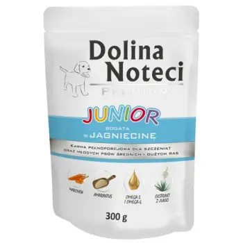 Dolina Noteci Premium Pies Junior Jagnięcina saszetka 300g