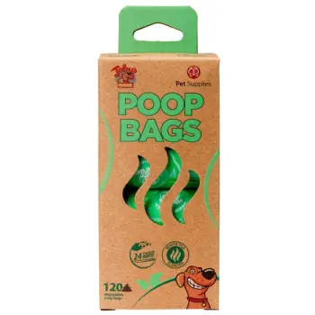 Toby's Choice Ekologiczne (degradowalne) zapachowe worki na odchody 120szt