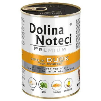 Dolina Noteci Premium Pies Kaczka i dynia puszka 400g