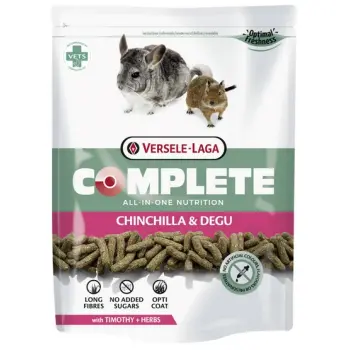 Versele-Laga Chinchilla & Degu Complete pokarm dla szynszyli i koszatniczki 500g