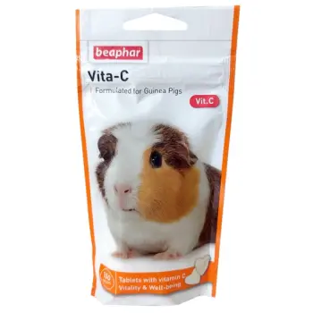 Beaphar Vita-C-Nis - witamina C dla świnki morskiej tabletki 50g