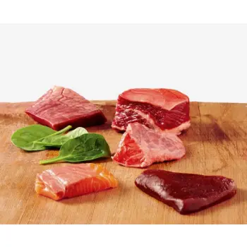 Animonda GranCarno Adult Rind Lachs Spinat Wołowina, Łosoś + Szpinak puszka 400g