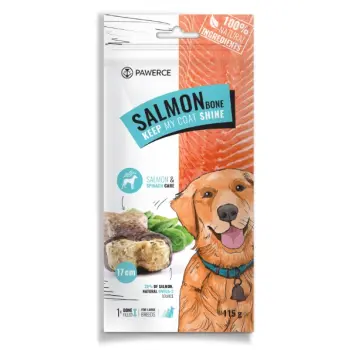 Pawerce Salmon Bone Large Breeds 1szt/op 115g