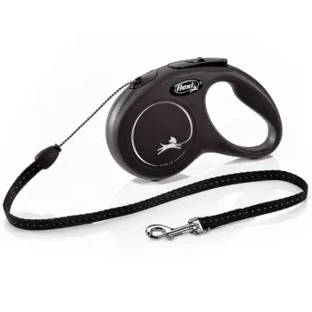 Flexi New Classic Smycz linka S 5m czarna [FL-2528]