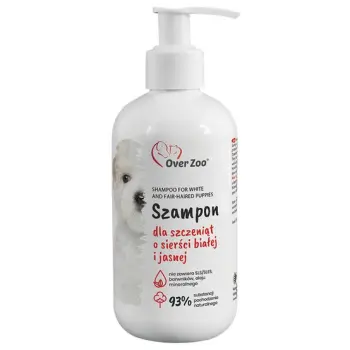 Over Zoo Szampon dla szczeniąt o jasnej/białej sierści 250ml