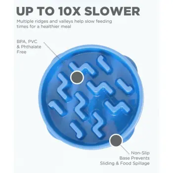 Outward Hound Fun Feeder Mini Miska niebieska [67830]