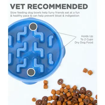 Outward Hound Fun Feeder Mini Miska niebieska [67830]