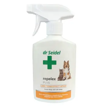 Dr Seidel Repelex Plus - Płyn utrzymujący psy i koty z daleka - spray 300ml