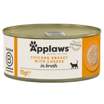 Applaws puszka dla kota Kurczak i Ser 70g