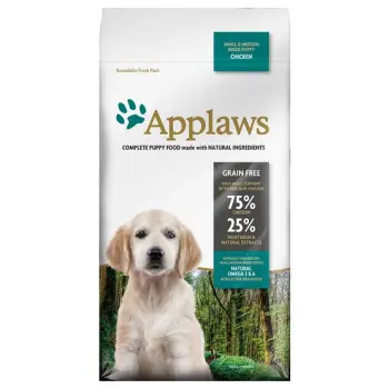 Applaws Puppy Small & Medium Breed Kurczak 7,5kg