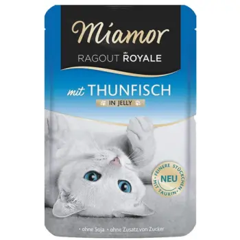 Miamor Ragout Royale z tuńczykiem w galaretce saszetka 100g