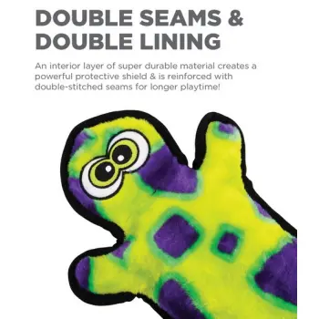 Outward Hound Invincibles Gecko green 2 piszczałki [32070]