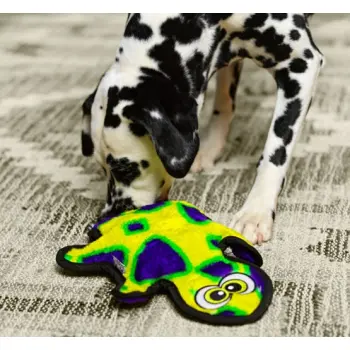 Outward Hound Invincibles Gecko green 2 piszczałki [32070]