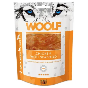 Woolf Chicken With Seafood 100g