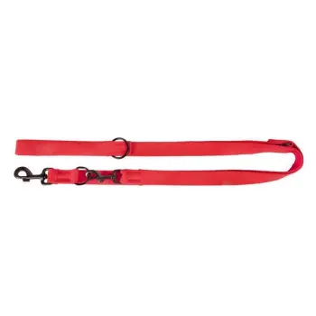 Dingo Smycz taśma przedłużana z taśmy bawełnianej 1,6cm/120-220cm czerwona