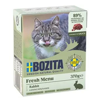 Bozita z Królikiem kawałki w sosie kartonik 370g