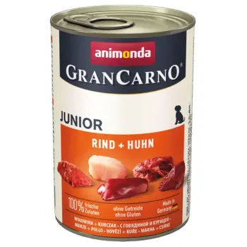 Animonda GranCarno Adult Rind Huhn Wołowina + Kurczak puszka 400g
