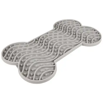 Flamingo Lick Pad Mata antystresowa L szara