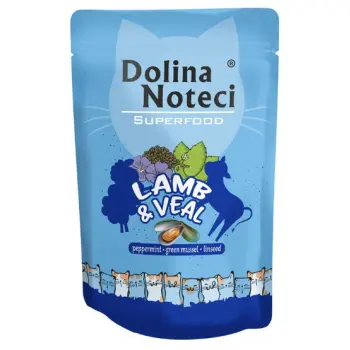 Dolina Noteci Superfood Kot Jagnięcina i cielęcina saszetka 85g