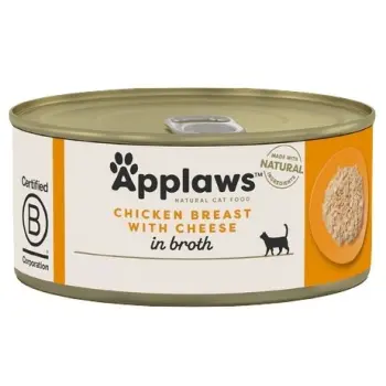 Applaws puszka dla kota Kurczak i Ser 156g