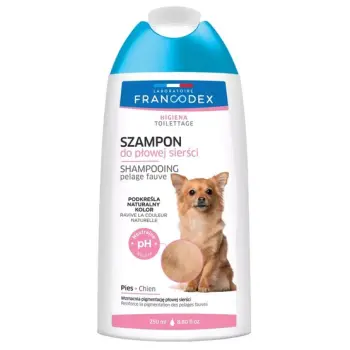 Francodex Szampon do brązowej, rudej i złotej sierści 250ml [FR179145]