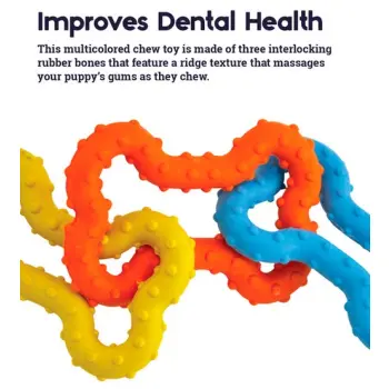 Petstages Mini Gumowe kosteczki PS243