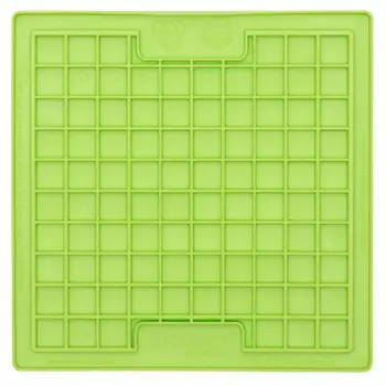 LickiMat Playdate Kwadrat miękki zielony