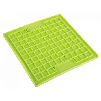 LickiMat Playdate Kwadrat miękki zielony