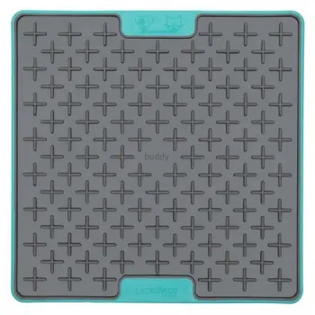 LickiMat Buddy Deluxe/Tuff Krzyżyk twardy turkusowy