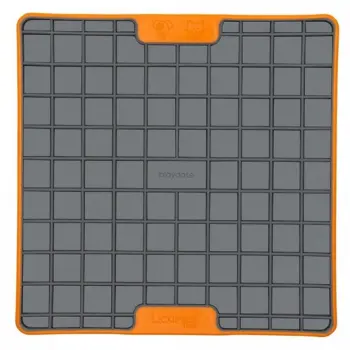 LickiMat Playdate Deluxe/Tuff Kwadrat twardy pomarańczowy