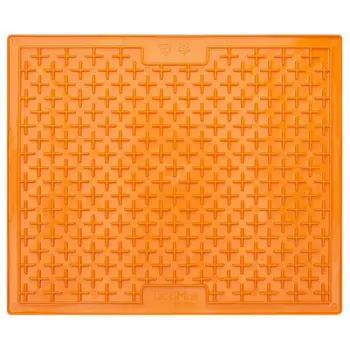 LickiMat Buddy Large Krzyżyk miękki pomarańczowy