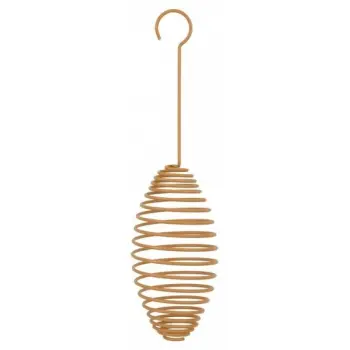 Zolux Zestaw spirala mała na kule tłuszczowe miodowa + kule tłuszczowe 6szt