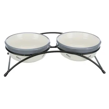 Trixie Miski ceramiczne 0,3L na stojaku [24790]