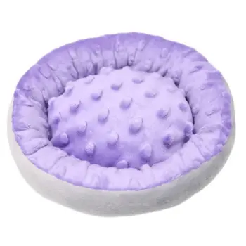 MIMIKO Pets Legowisko okrągłe mini 20cm wrzosowe